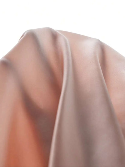 Pink Satin Maternity Cami Top with Pearl Trim and Bow Tie Waist - Elegant Slim Fit Spaghetti Strap Sleeveless Beach Blouse