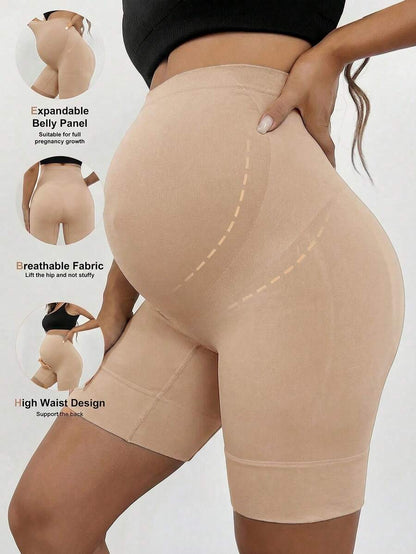 Fall Clothes,Autumn Clothes,Maternity Autumn Clothes Maternity Premium Maternity Shapewear, High Waisted Mid-Thigh Pregnancy Underwear Prevent Chaffing Soft Abdominal Support Maternity Biker Shorts Pregnancy Shorts Maternity Bike Shorts High Waisted