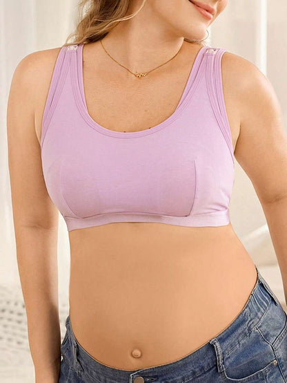 Plus Size Maternity & Nursing Bra - Comfortable Minimalist Bra