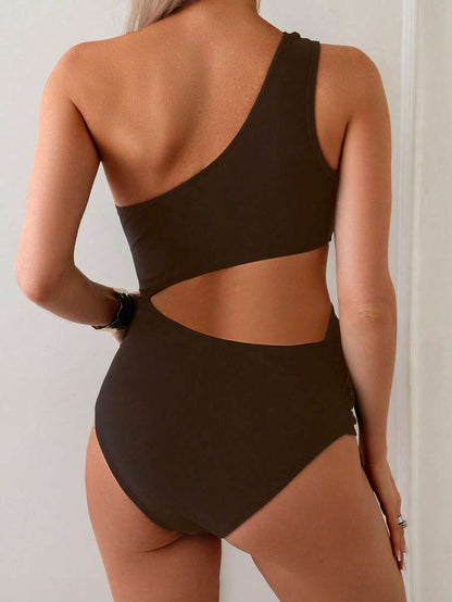 Maternity Bikini - Halter Neck Solid Top Triangle Bottom Stretch Beach Resort, Mom To Be