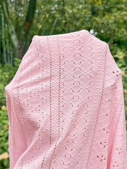 Maternity Summer Vacation Casual Mesh Embroidered Sleeveless Dress