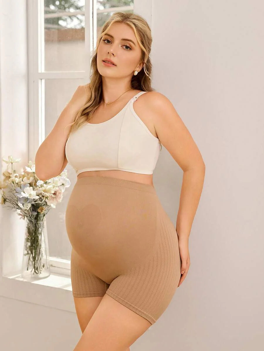 Seamless High Waist Maternity Underwear - High Elasticity Safety Shorts