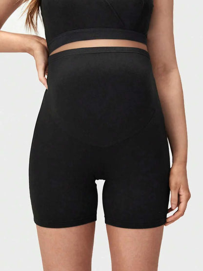 Maternity Wideband Waist Biker Shorts World Cup