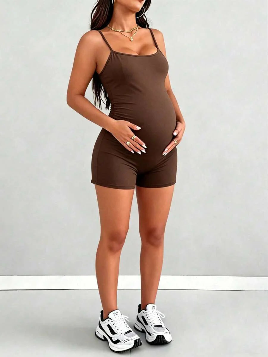 Casual Maternity Jumpsuit – Comfortable All-Season Outfit for Women