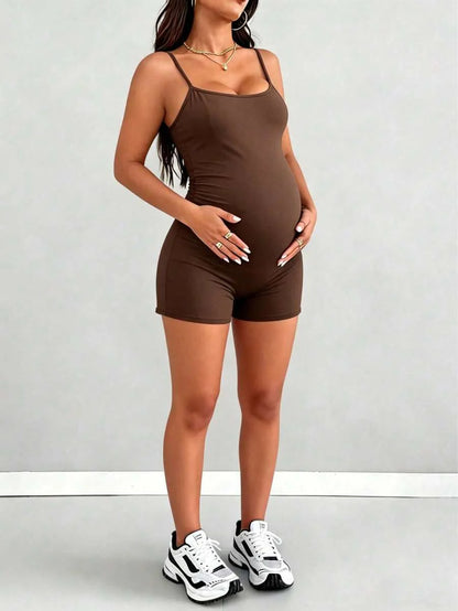 Casual Maternity Jumpsuit – Comfortable All-Season Outfit for Women
