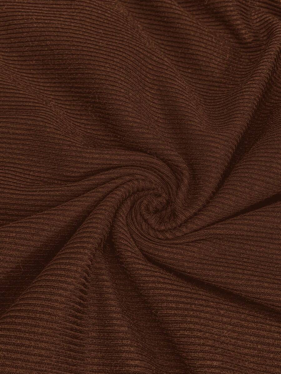 Burgundy Maternity Nursing Top with Short Sleeves and Ruched Slim Fit Detail - Soft Knit Casual Round Neck Shirt for New Moms