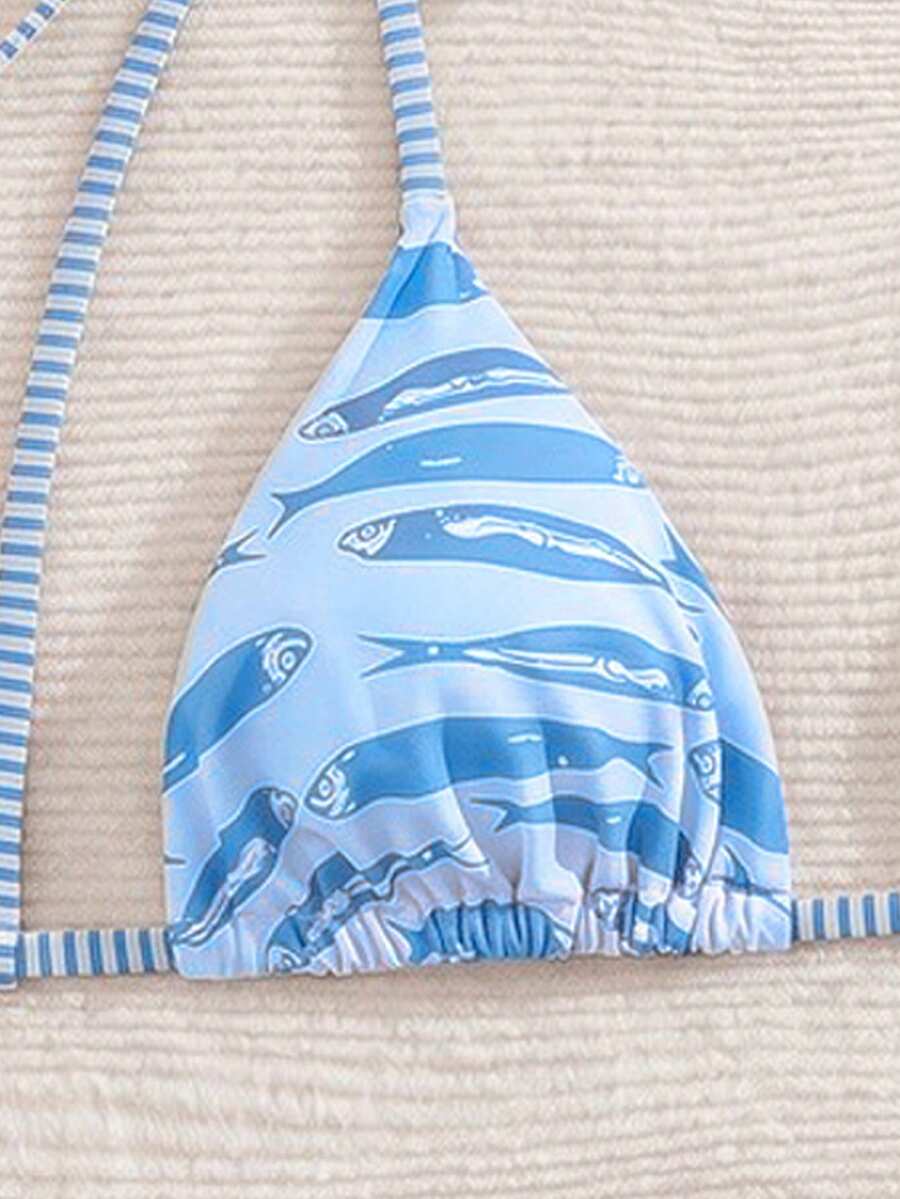 Swim Vcay Fashionable & Sweet Shoulderless Bikini With Side Bow, Wire-Free & Removable Pad, Sexy Women 2 Pieces Swimsuit For Beach & Airport For Summer Beach Vacation