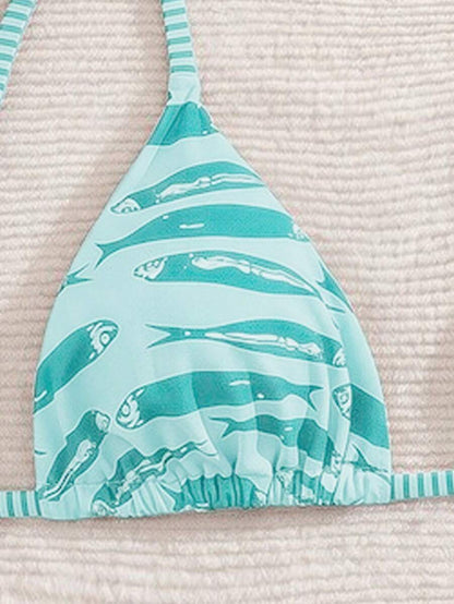 Swim Vcay Fashionable & Sweet Shoulderless Bikini With Side Bow, Wire-Free & Removable Pad, Sexy Women 2 Pieces Swimsuit For Beach & Airport For Summer Beach Vacation