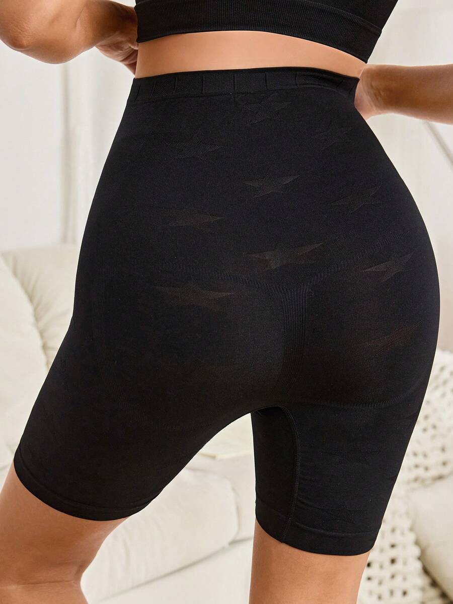High Waist Postpartum Shaping & Safety Shorts - Elegant Soft Seamless Design