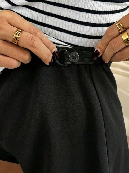 Gray Maternity Two-Piece Set – Soft Casual Summer Outfit
