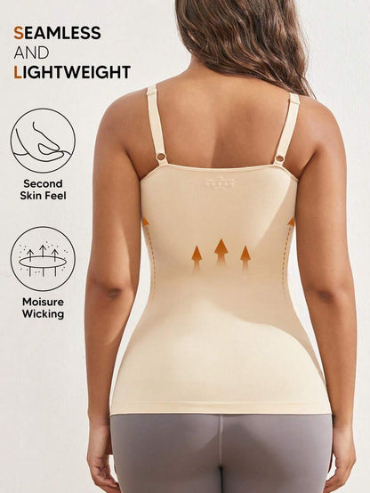 Pregnant Women's Solid Color Elastic Simple Fitted Camisole Summer