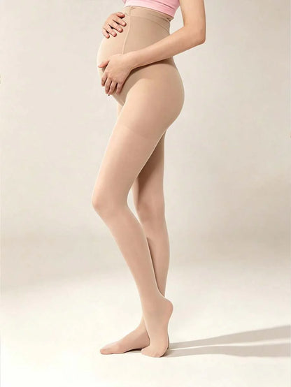 Maternity Pantyhose - Minimalist Thin Run Resistant Non Slipping Waist Skin Beautifying, Spring