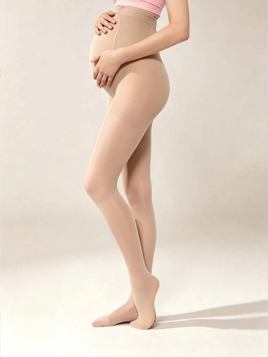 Maternity Pantyhose - Minimalist Thin Run Resistant Non Slipping Waist Skin Beautifying, Spring