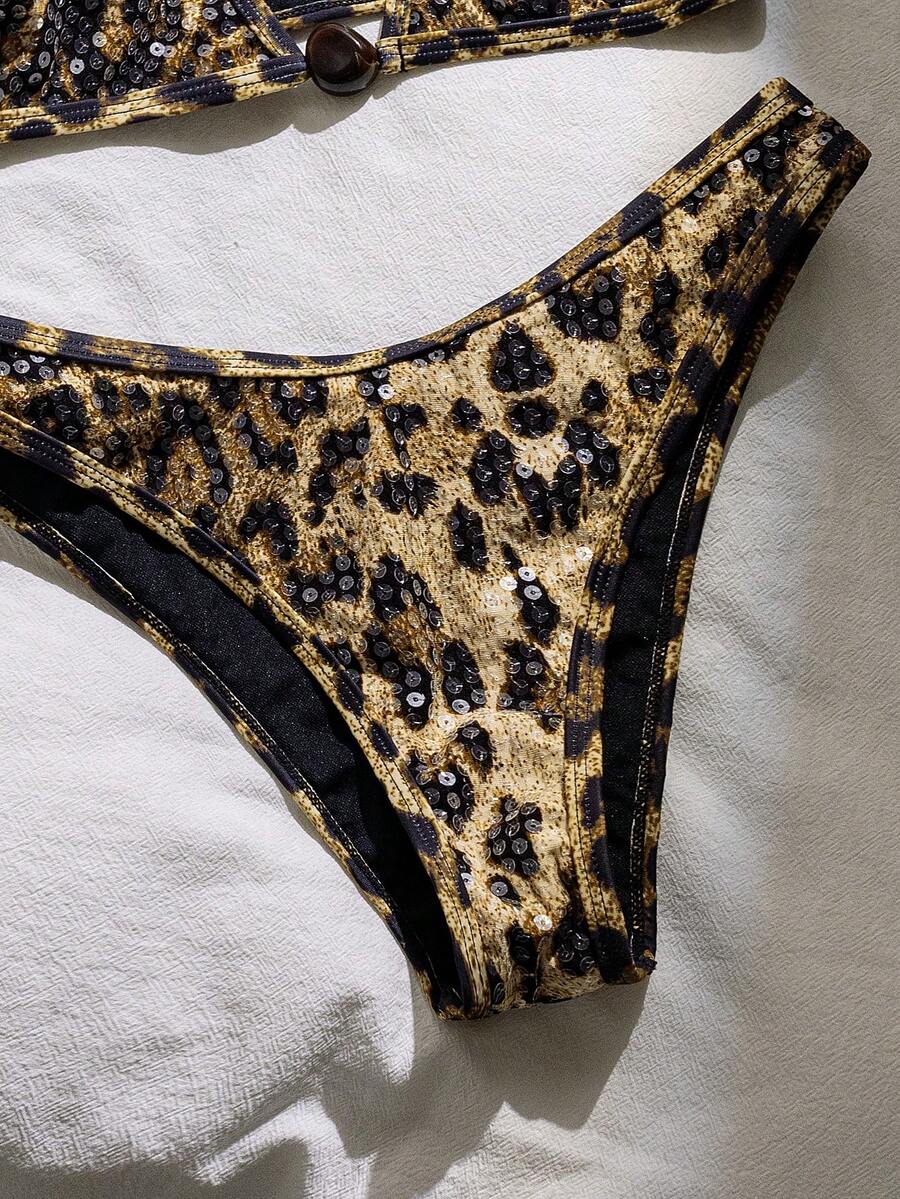 Swim Vcay Solid Color Bikini Swimming Suit For Beach Vacation, Strapless, Wireless For Summer