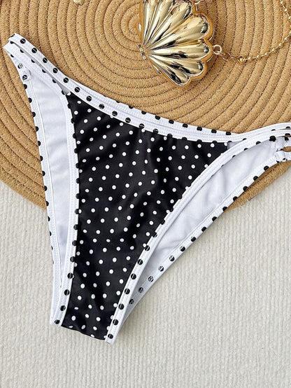 Swim Vcay Women's Summer Beach Floral Print Sexy Bikini Set