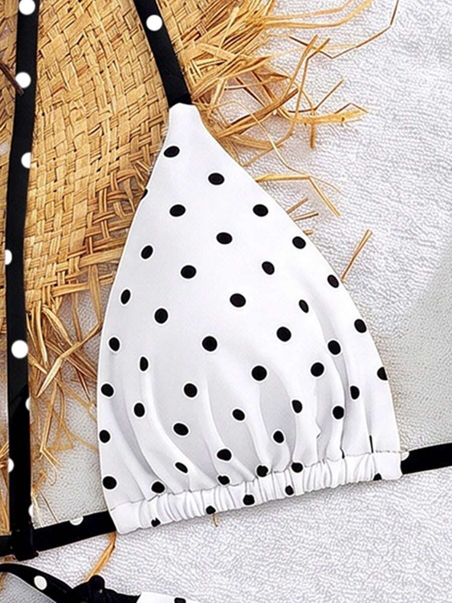Swim Vcay Fashionable & Sweet Shoulderless Bikini With Side Bow, Wire-Free & Removable Pad, Sexy Women 2 Pieces Swimsuit For Beach & Airport For Summer Beach Vacation