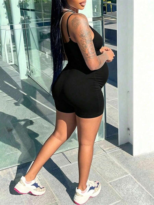 Maternity Colorblock Backless Spaghetti Strap Nursing Tank Top - Skinny Fit Pregnancy Beach Shirt