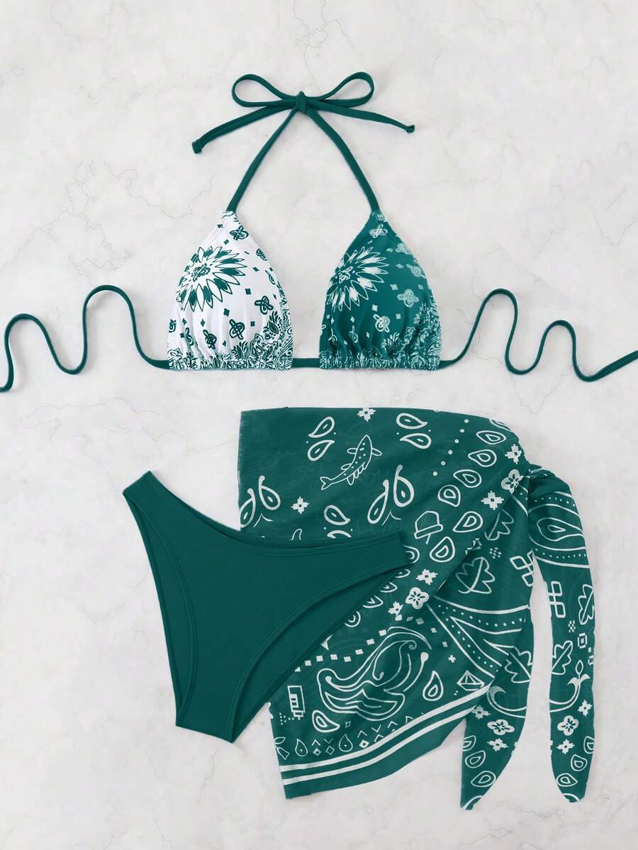Swim Vcay Women Summer Beach Swimsuit