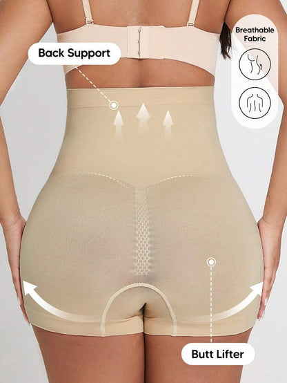 Plus Size Seamless Maternity Shorts - Soft Stretchy Expandable Belly Support