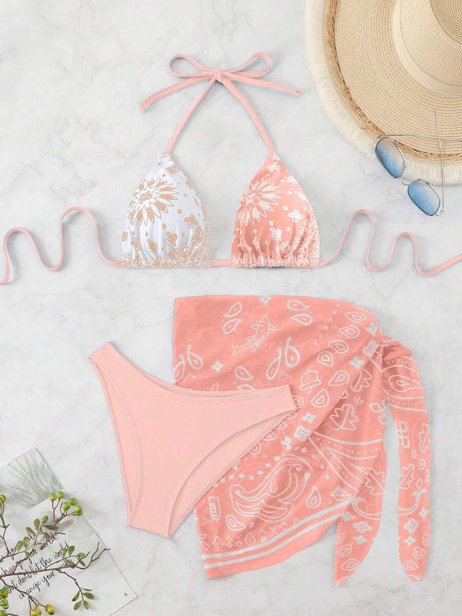 Swim Vcay Women Summer Beach Swimsuit