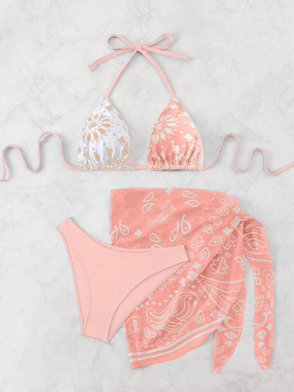 Swim Vcay Women Summer Beach Swimsuit